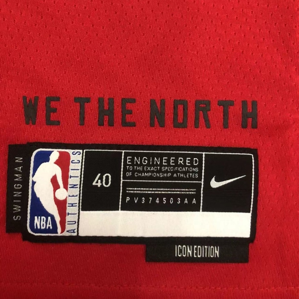 23 Season Toronto Raptors Away Red 2 Leonard