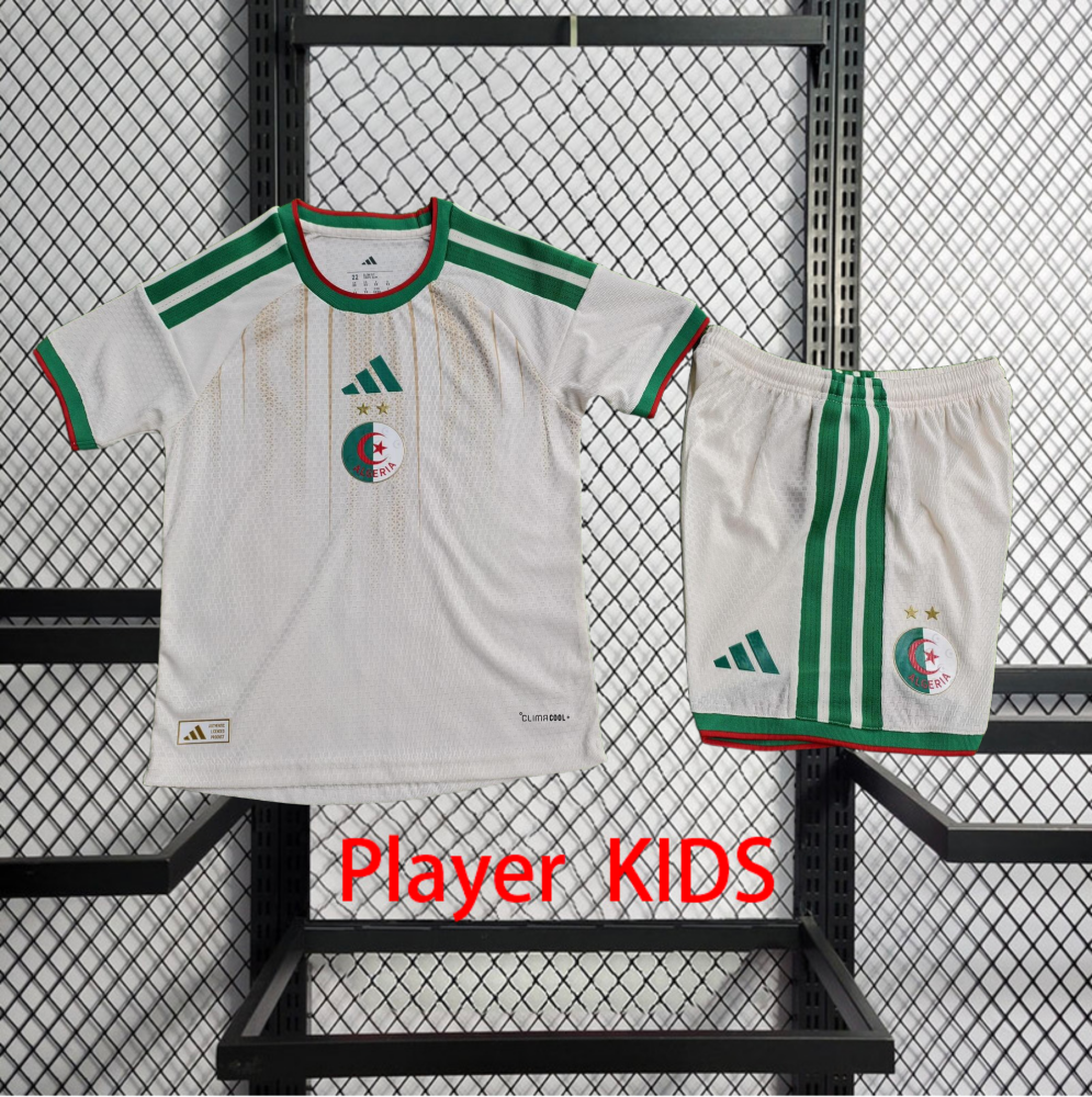 Player 2026 Algeria Home Kids football jersey Player KIDS