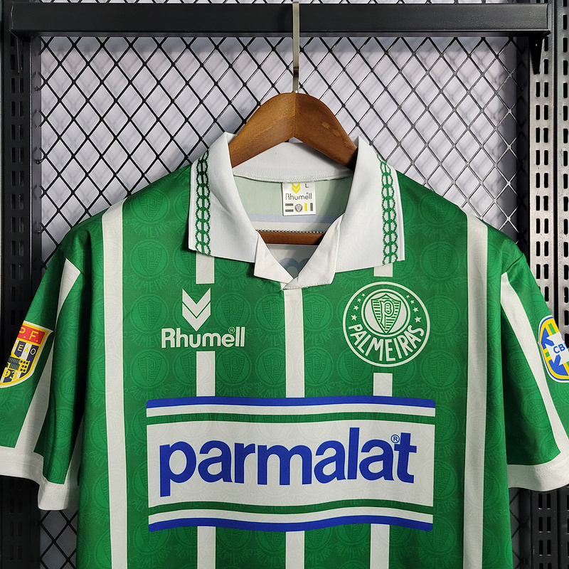Retro 93-94 Palmeiras home   Football jersey retro