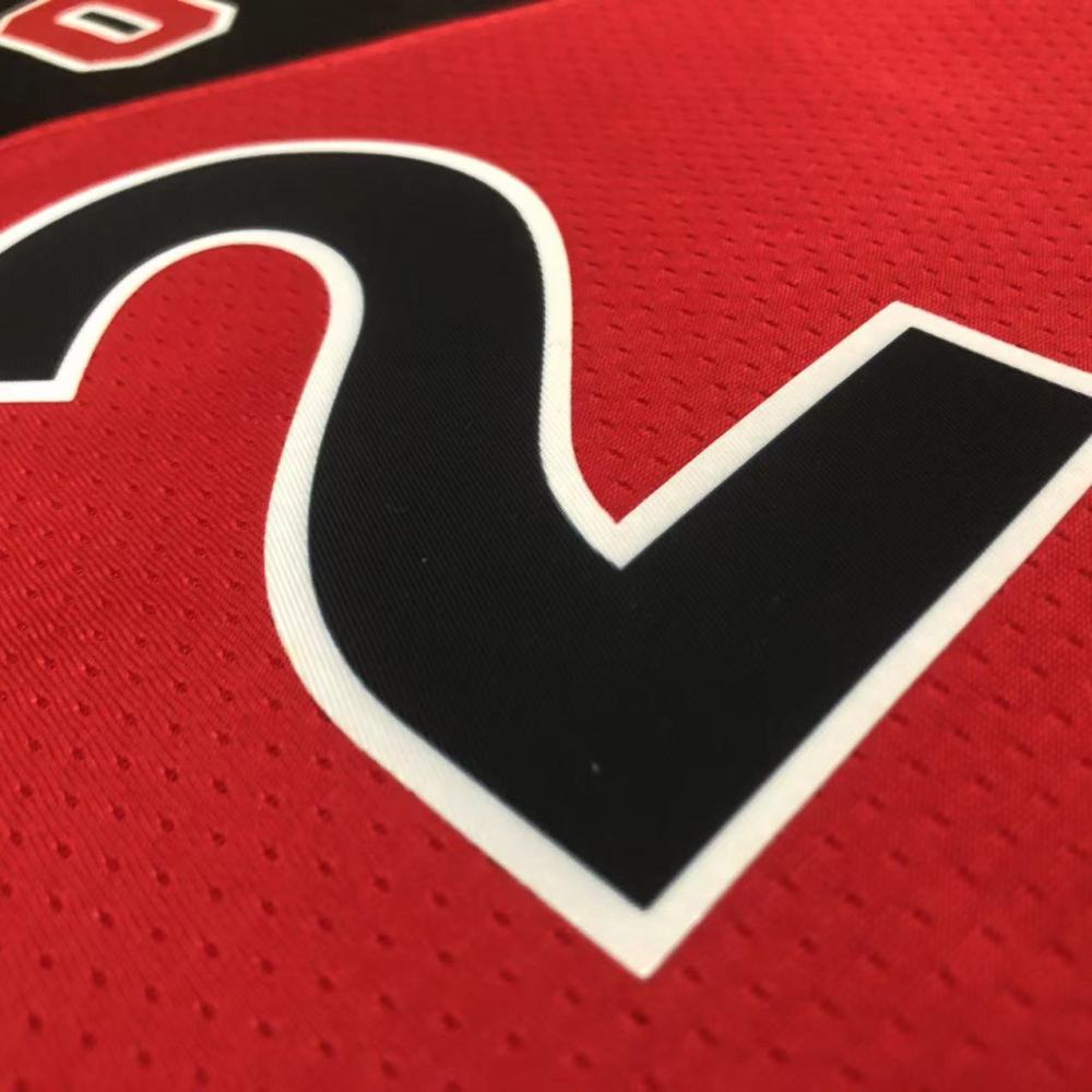 23 Season Toronto Raptors Away Red 2 Leonard