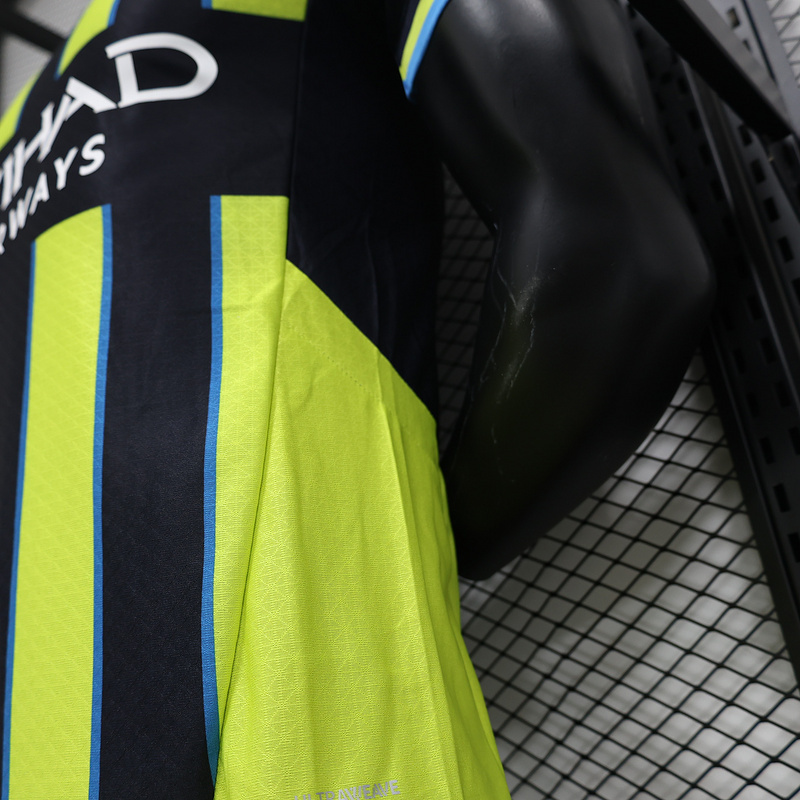 2024-25 Manchester City Away Players Edition Soccer Shirt