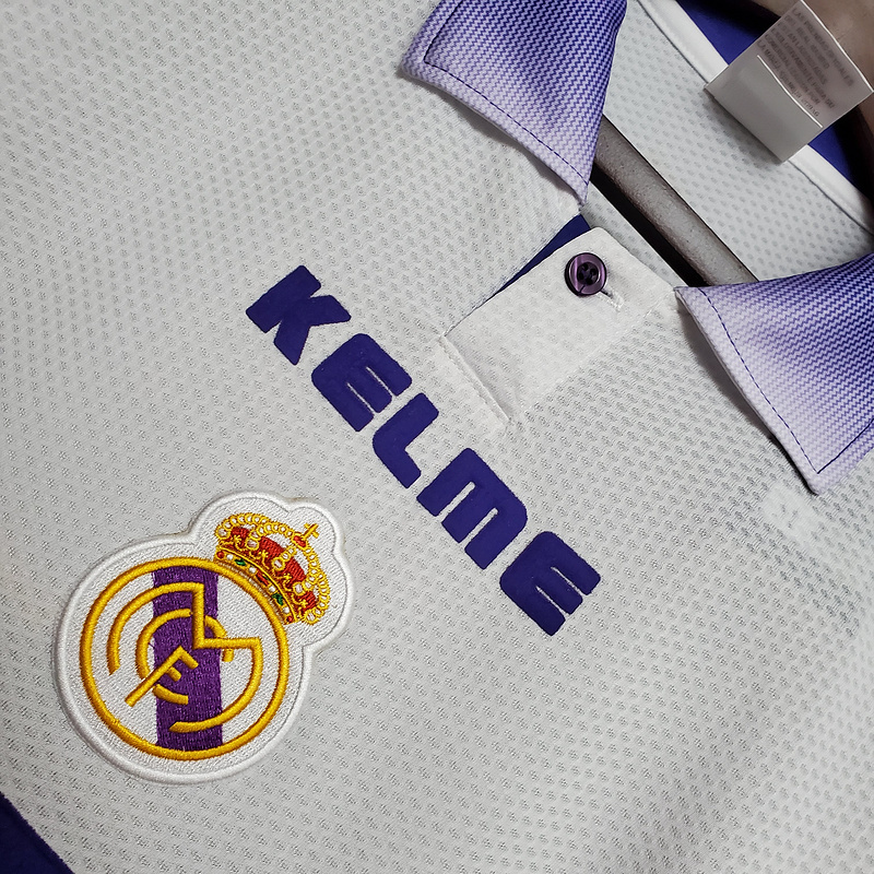 Retro Real Madrid 97-98 home Football jersey retro