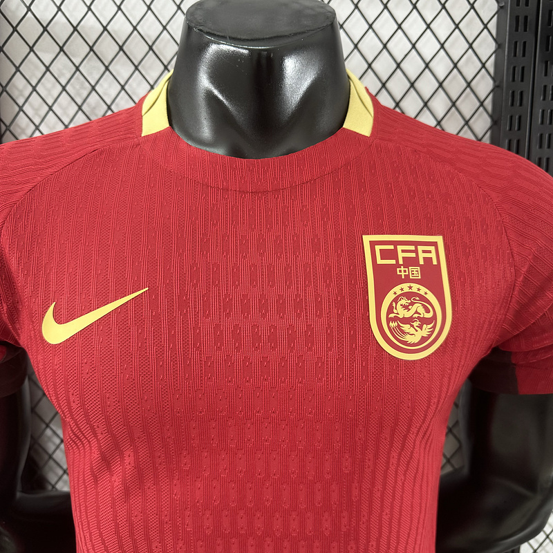 Player 2025-26 China Home Football jersey