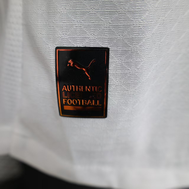 Player 2025-26 Marseille Home White football jersey