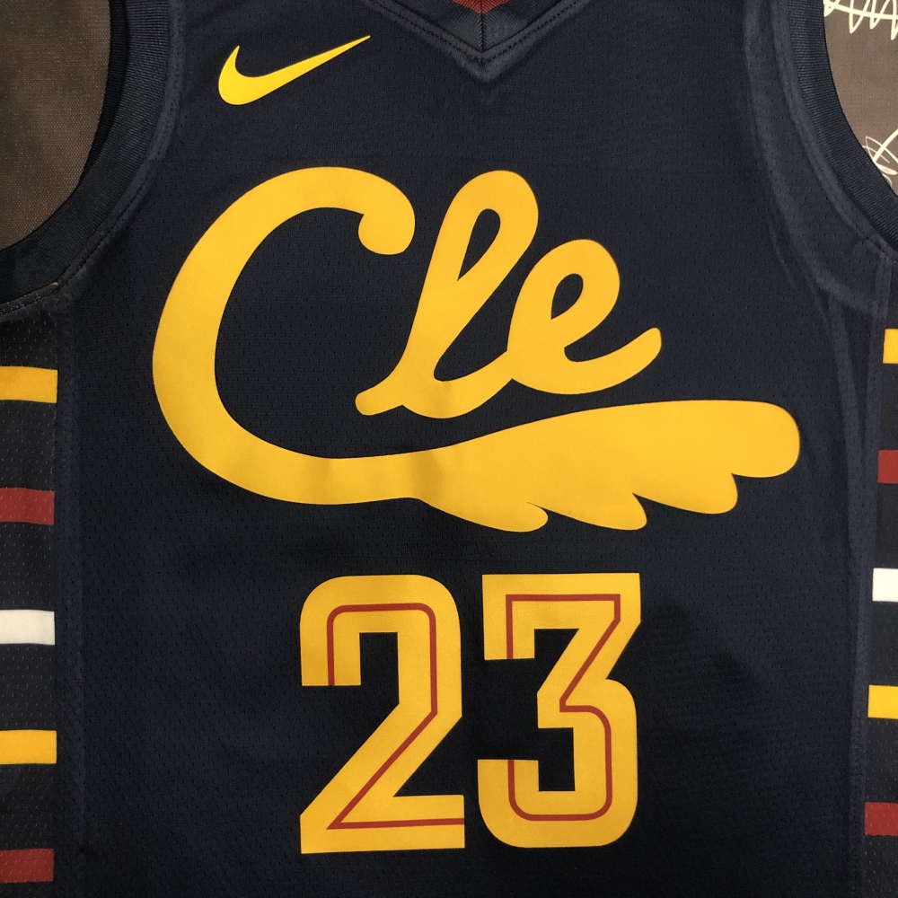 Cleveland Cavaliers Stripes 23 James