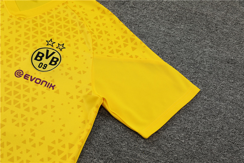 23-24 Short Sleeve Training Wear Multi-Yellow