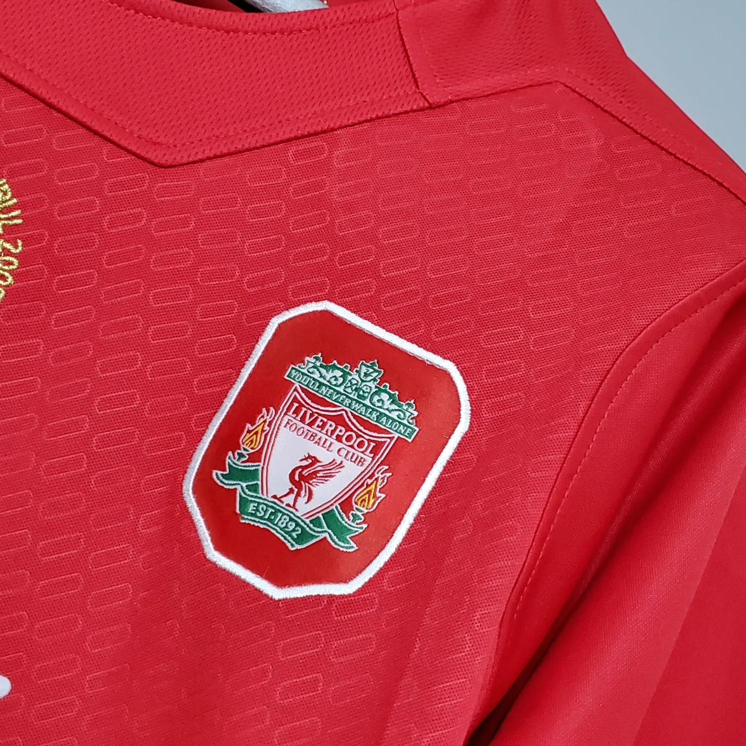 2005 CUL Liverpool Home Champions League Retro Jersey Football jersey retro