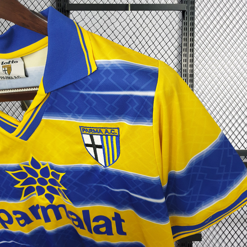 retro 1998-99 Parma Home retro football jersey