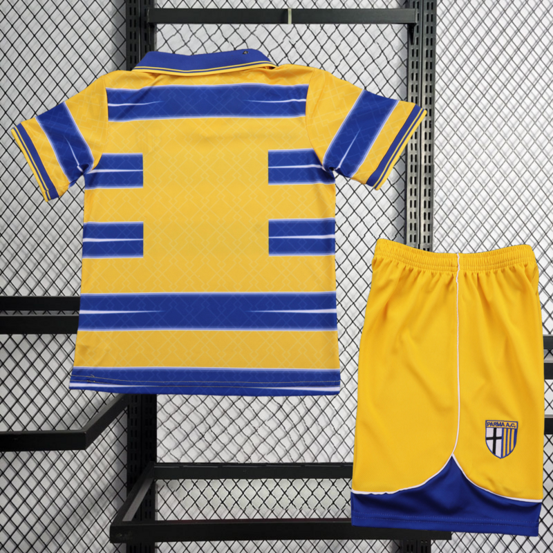 retro 1998-99 Parma Home retro Kids football jersey