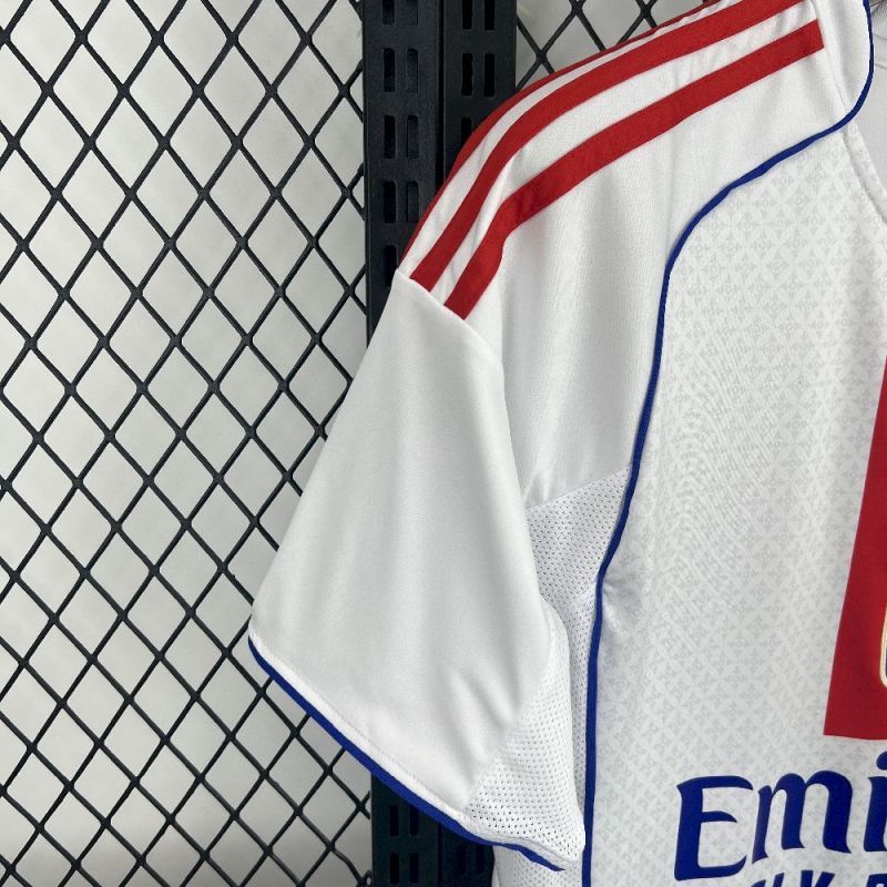 2025-26 Lyon Home Football jersey