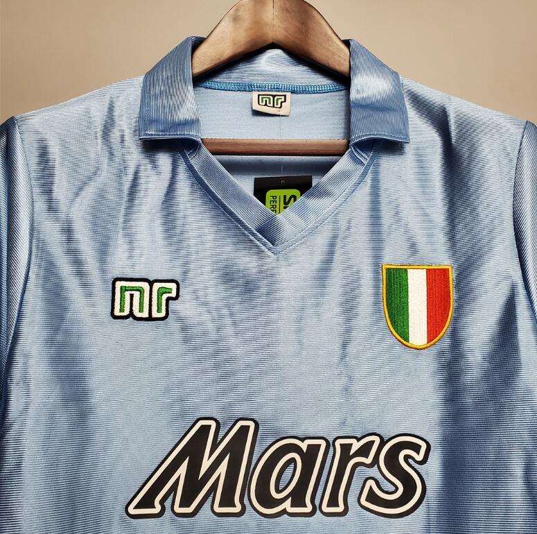 Retro 1990-91 Napoli Home Football jersey retro