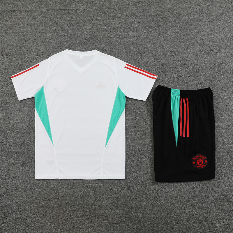 23-24 Manchester United short-sleeved training suit