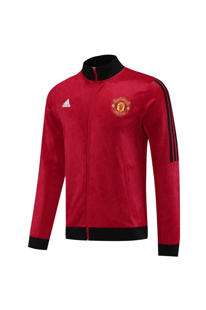 23-24 Manchester United 08 red jacket suit