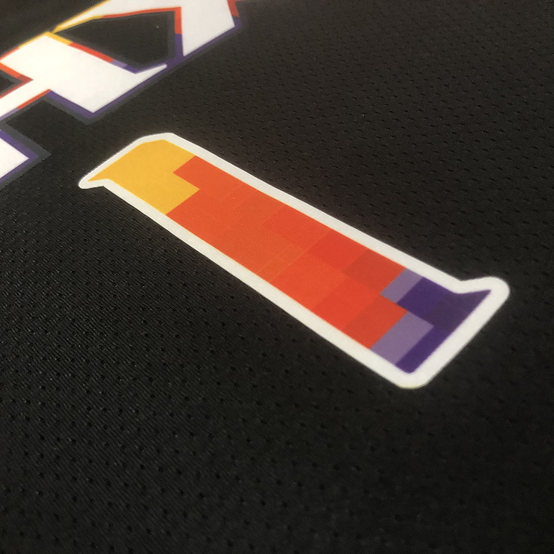 2023 NBA Phoenix Suns 1 BOOKER Basketball Jersey