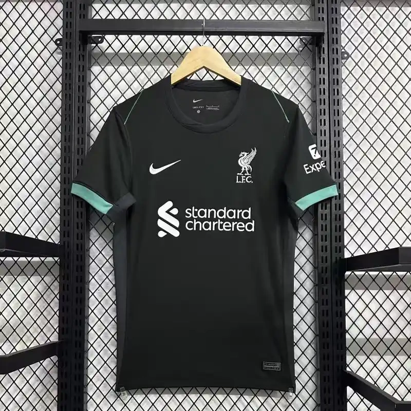 2024-25 CHAMPIONS Liverpool Away Soccer Jersey