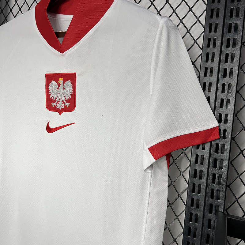 2024-25 Poland Euro Home Football jersey