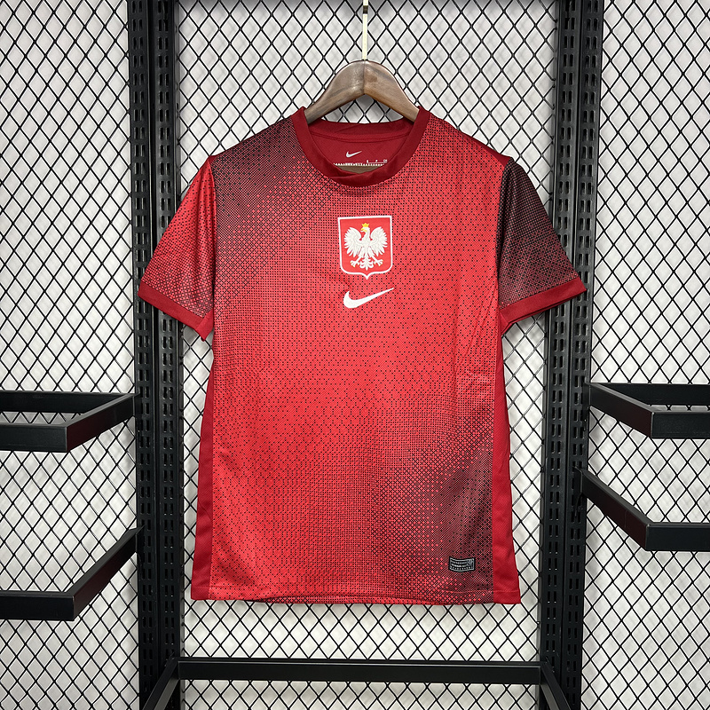 2024-25 Poland Euro Away Football jersey