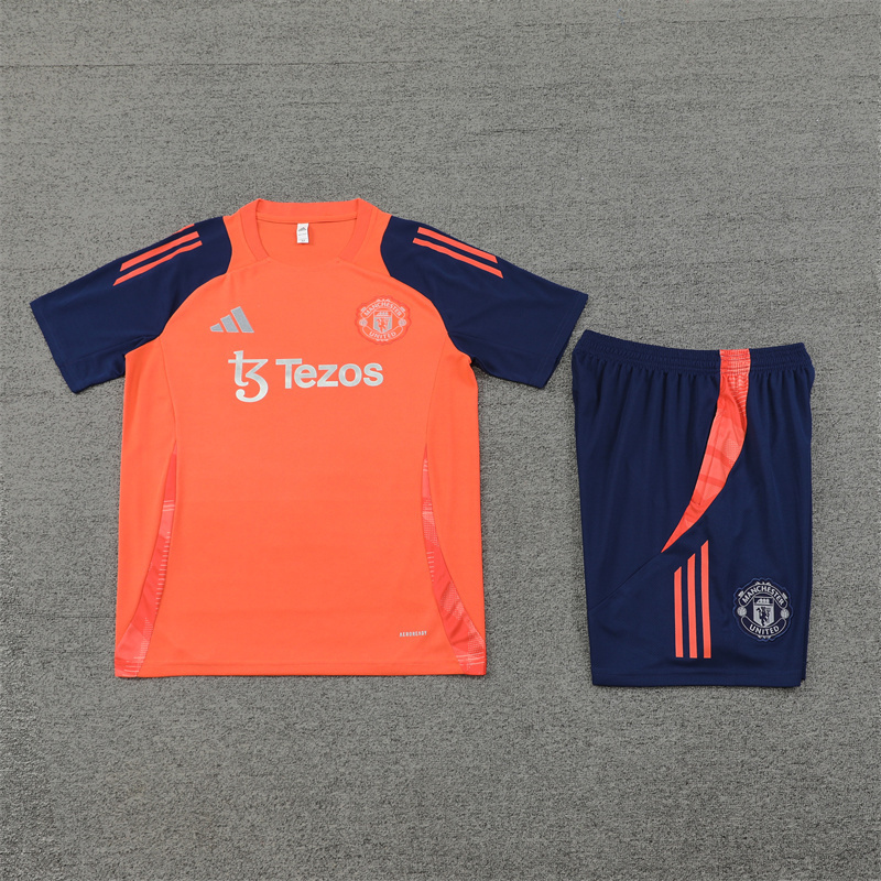 2024-25 Manchester United short-sleeved training clothes