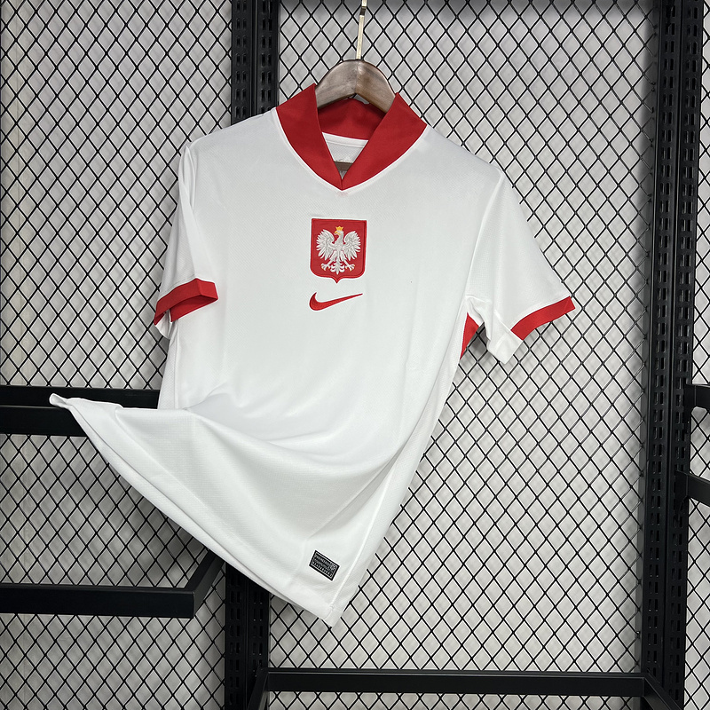 2024-25 Poland Euro Home Football jersey