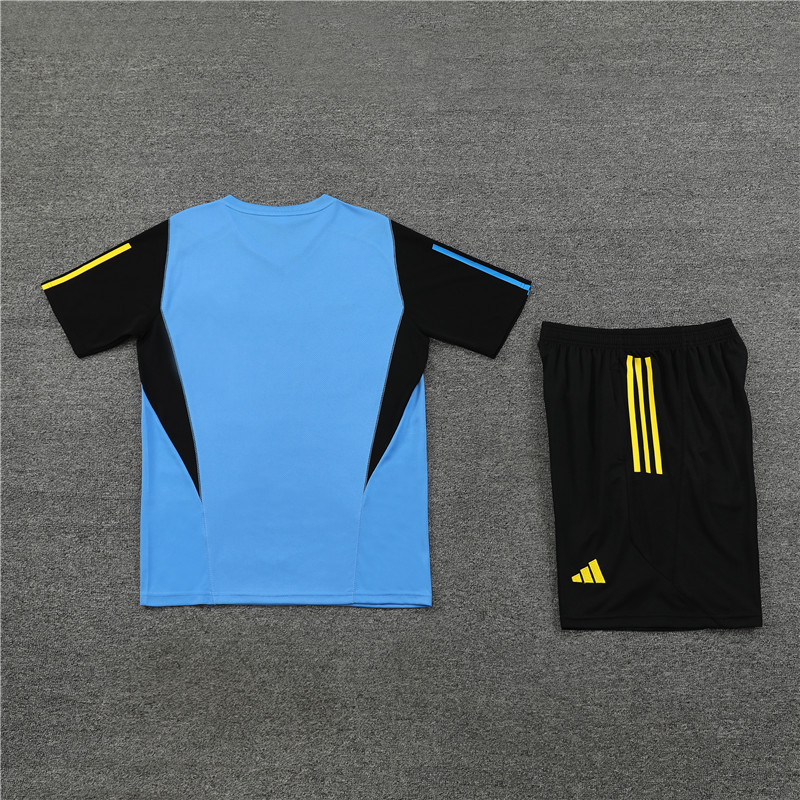 23-24 Arsenal blue short-sleeved training shirt