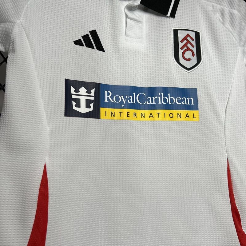 2024-25 Fulham Home Kids Kit Football jersey