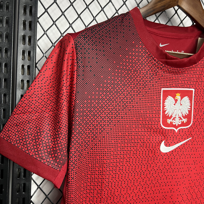 2024-25 Poland Euro Away Football jersey