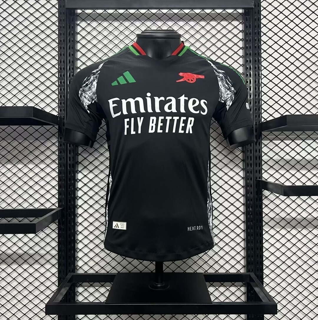 Arsenal 2024-25 Away Jersey Player Version