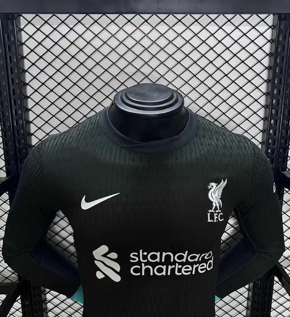 2024-25 CHAMPIONS Liverpool  Away Long Sleeves Football jersey