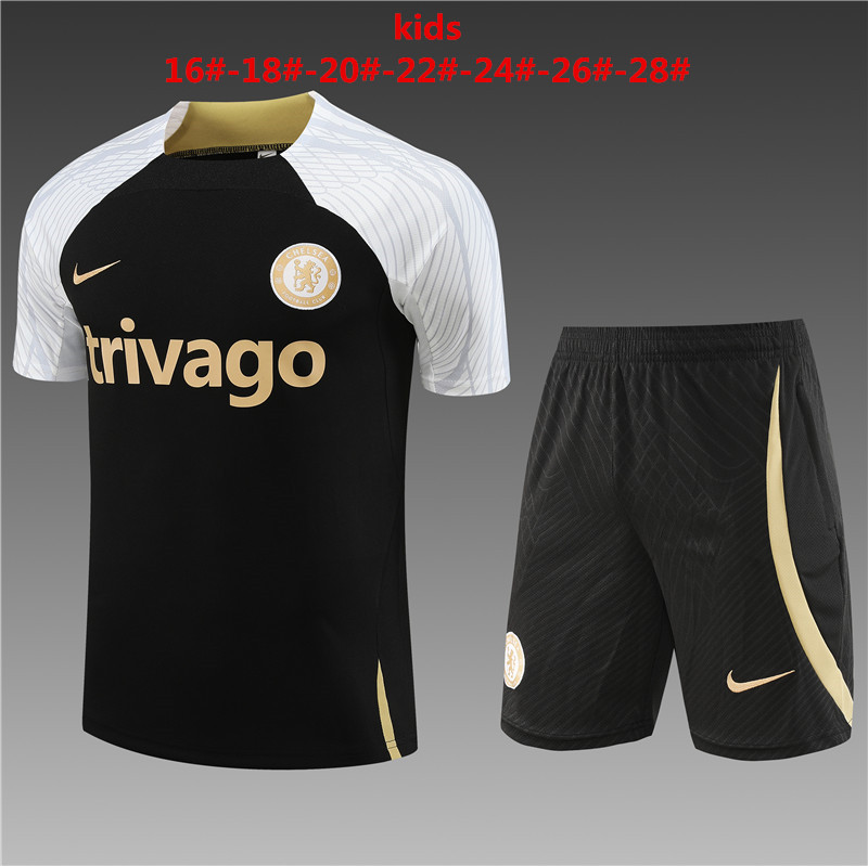 23-24 Chelsea training short-sleeved suit