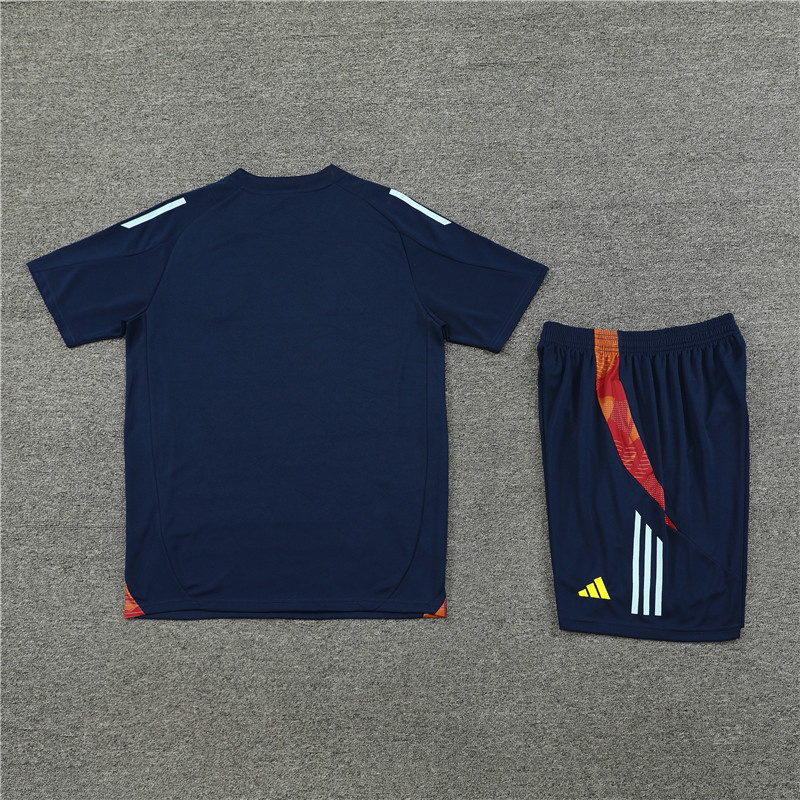 2024-25 Spain Short-sleeved training clothese