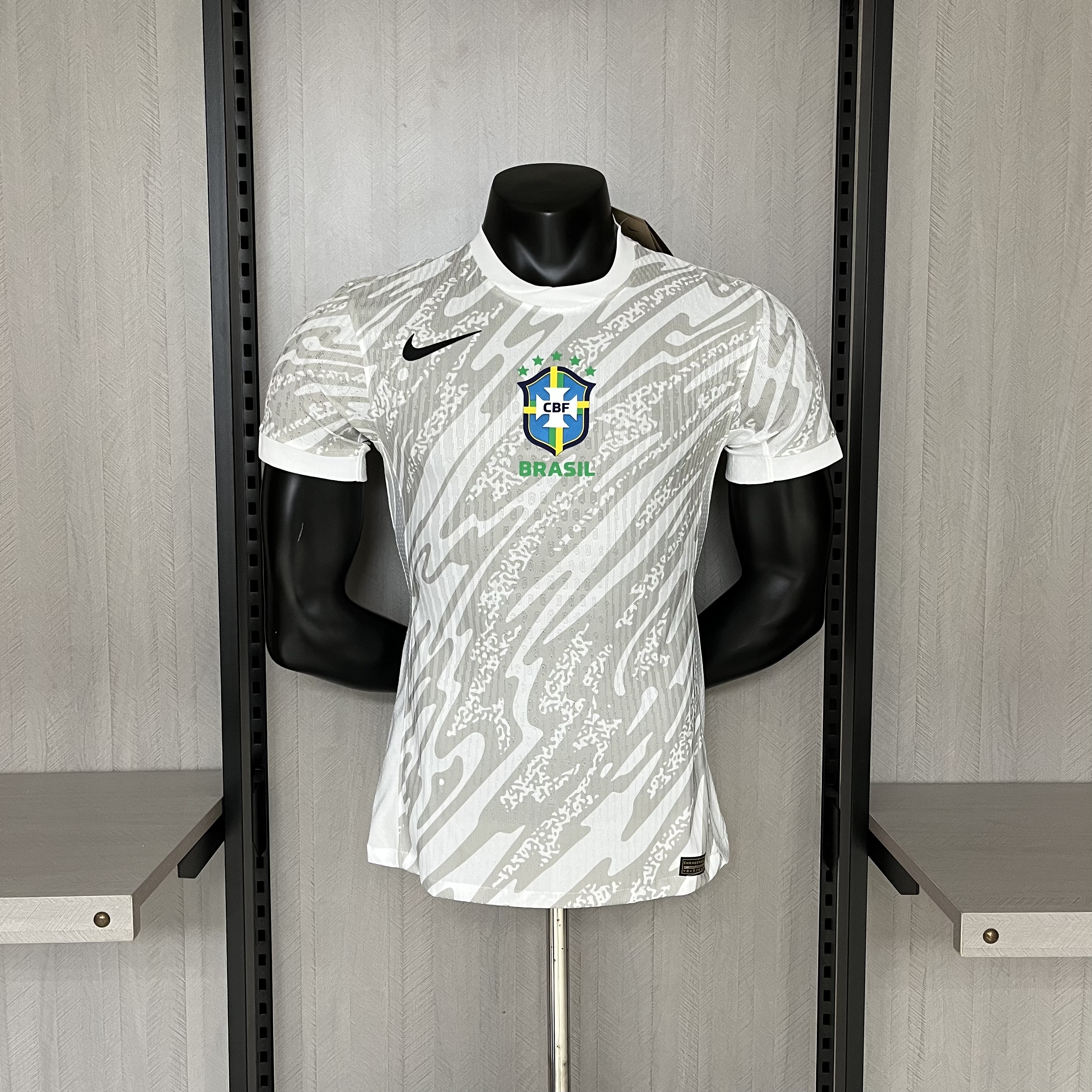 Player Edition 2024-25 Brazilian Goalkeeper White  Vini Jr ENDRICK RICHARLISON Football jersey
