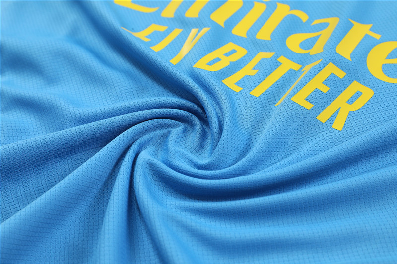 23-24 Arsenal blue short-sleeved training shirt