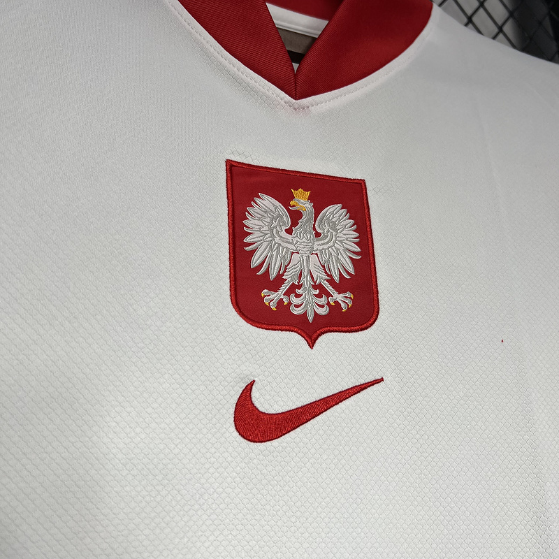 2024-25 Poland Euro Home Football jersey