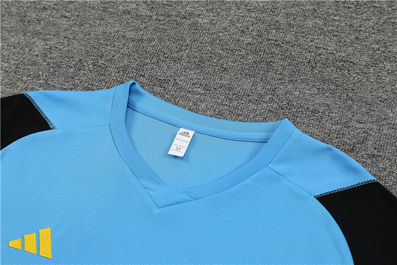 23-24 Arsenal blue short-sleeved training shirt