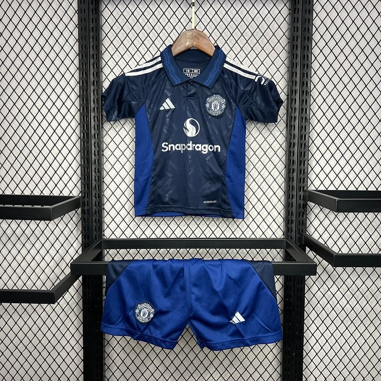 2024-25 Manchester United Away Kids Kit