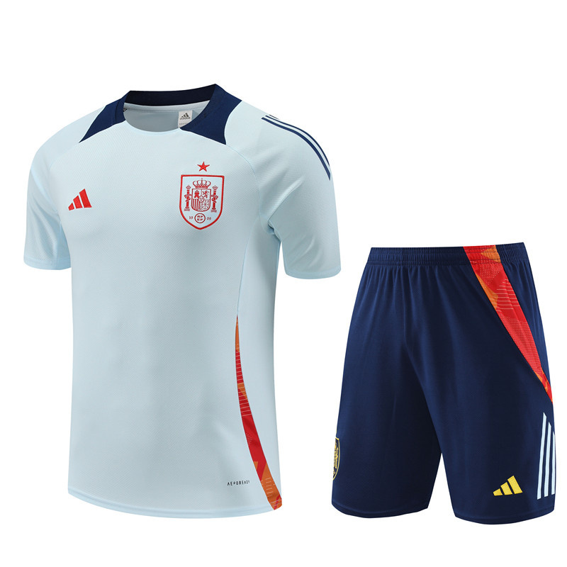 2024-25 Spain Short-sleeved training clothese