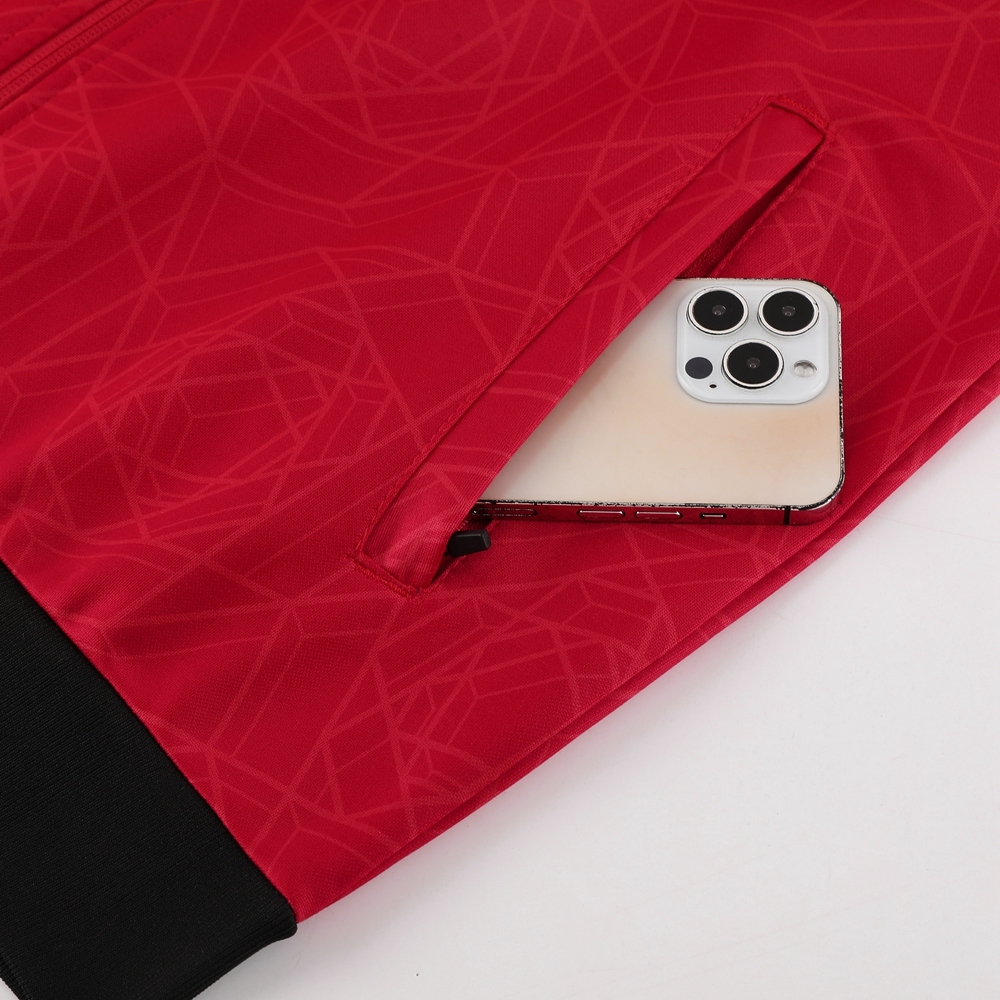 23-24 Manchester United 08 red jacket suit