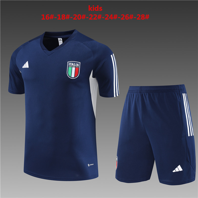 23-24-Italy-Short-sleeved training clothes