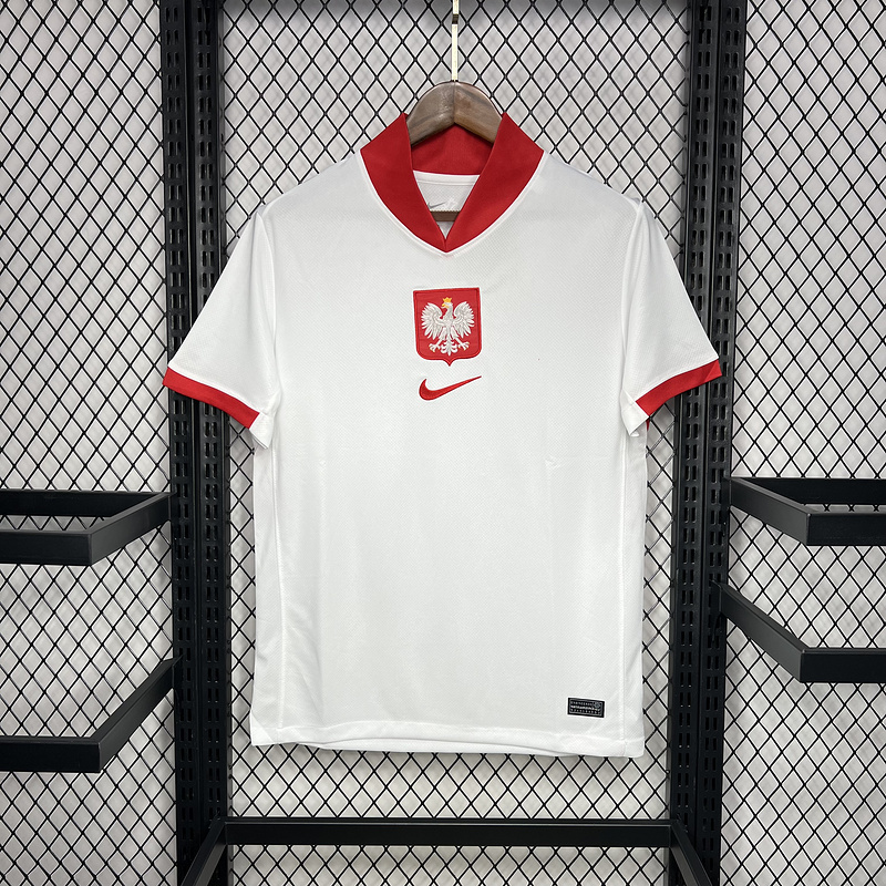 2024-25 Poland Euro Home Football jersey