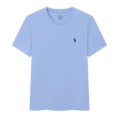 Light Blue with navy logo，