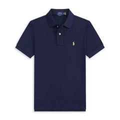 Navy with yellow logo，
