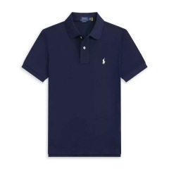 Navy with white logo，
