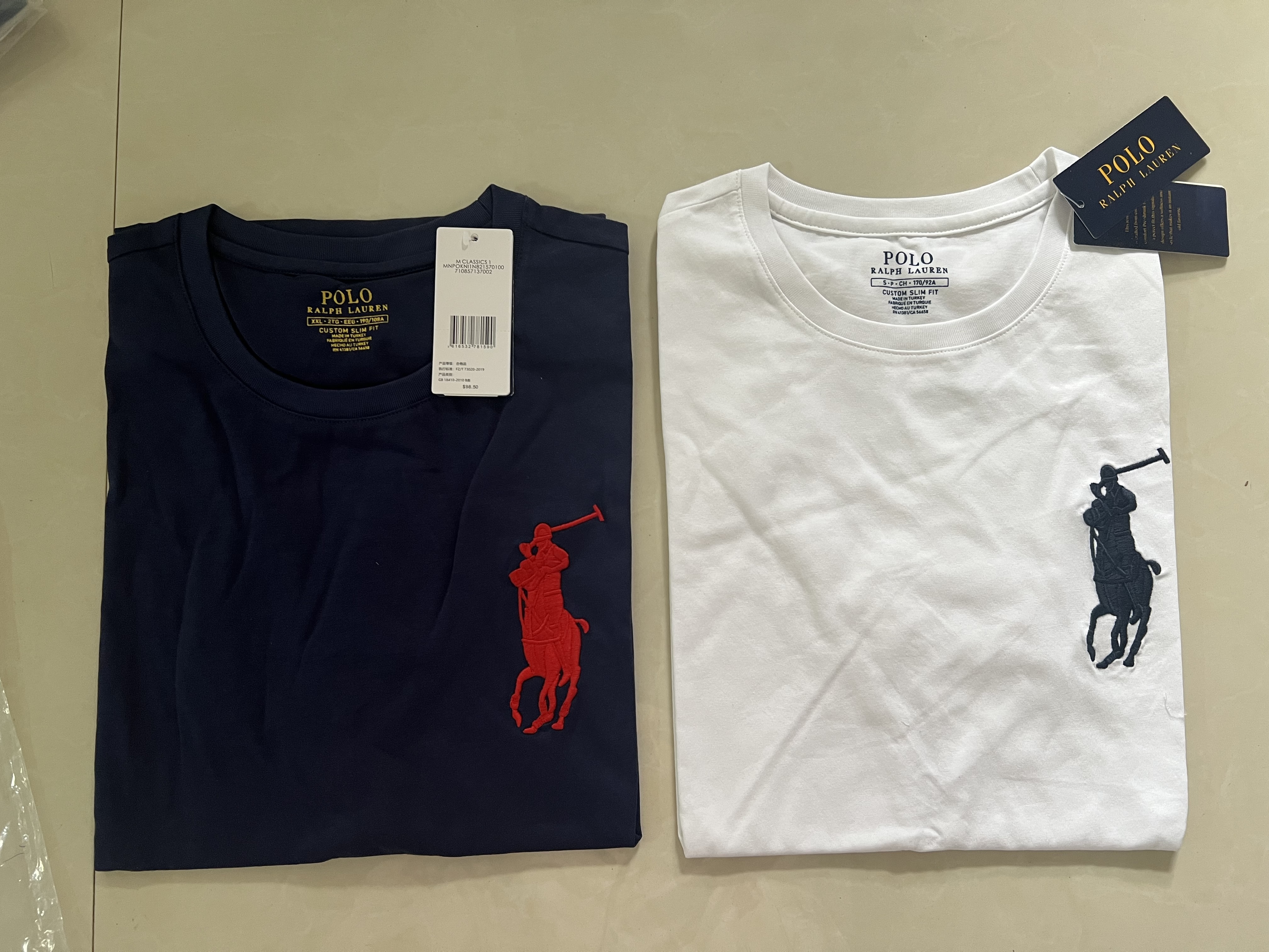 Ralph Lauren Unisex O-neck T-shirt #RL-003