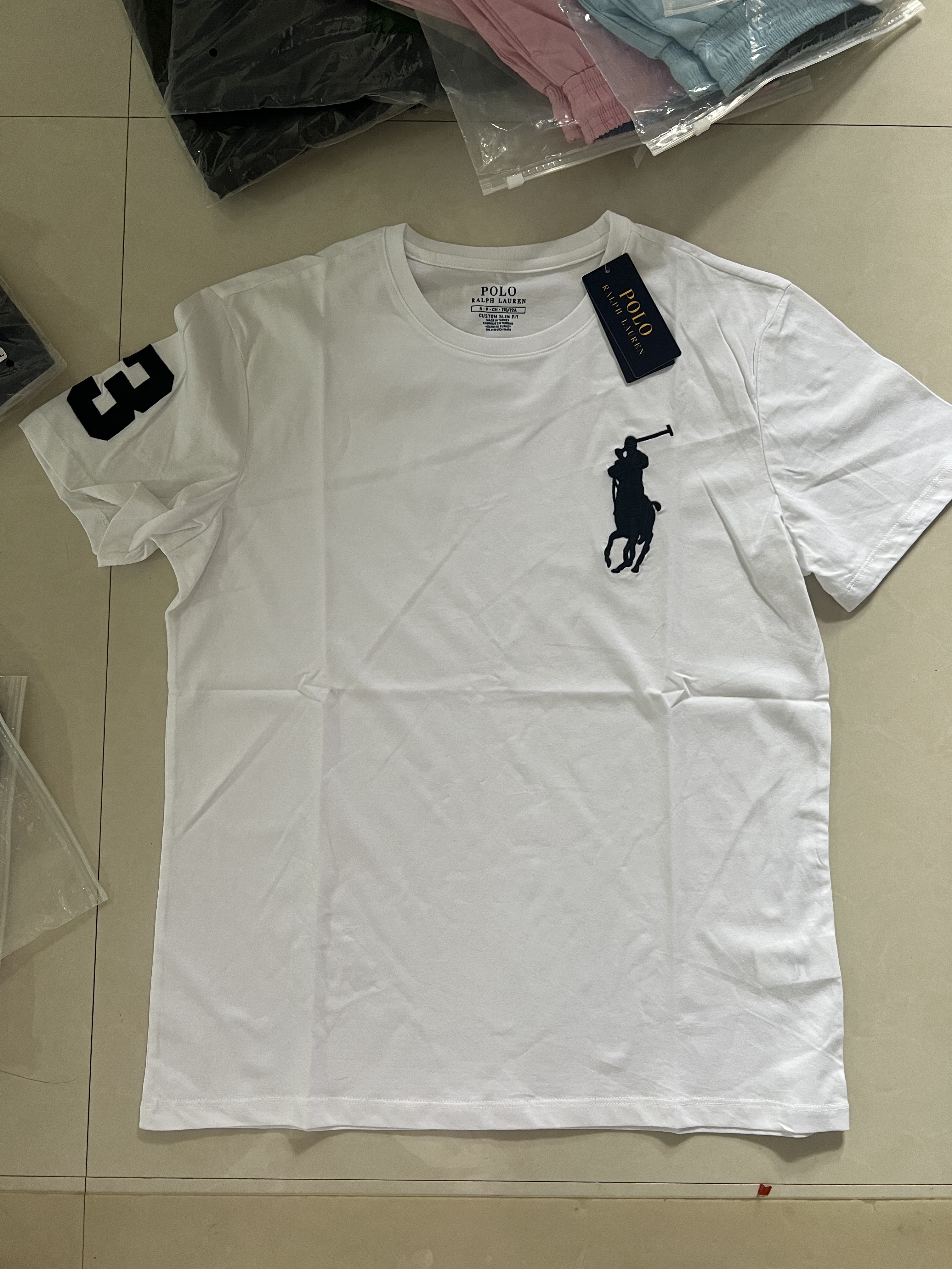 Ralph Lauren Unisex O-neck T-shirt #RL-003