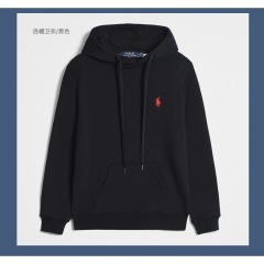 Black with red logo，