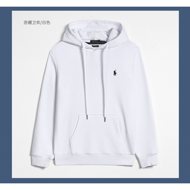 Ralph Lauren Unisex Pure Cotton Pullover Hoodie RL-032