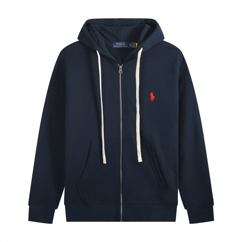 Ralph Lauren Unisex Pure Cotton White Rope Hoodie RL-035