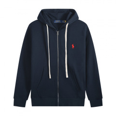 Navy with red logo