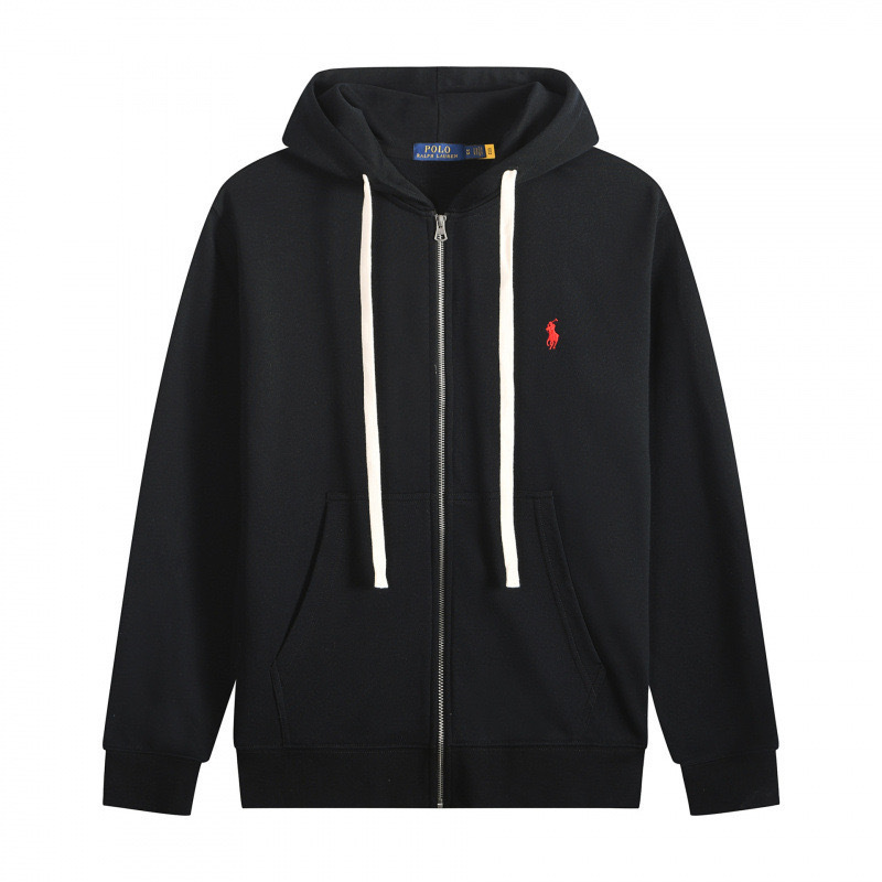 Ralph Lauren Unisex Pure Cotton White Rope Hoodie RL-035