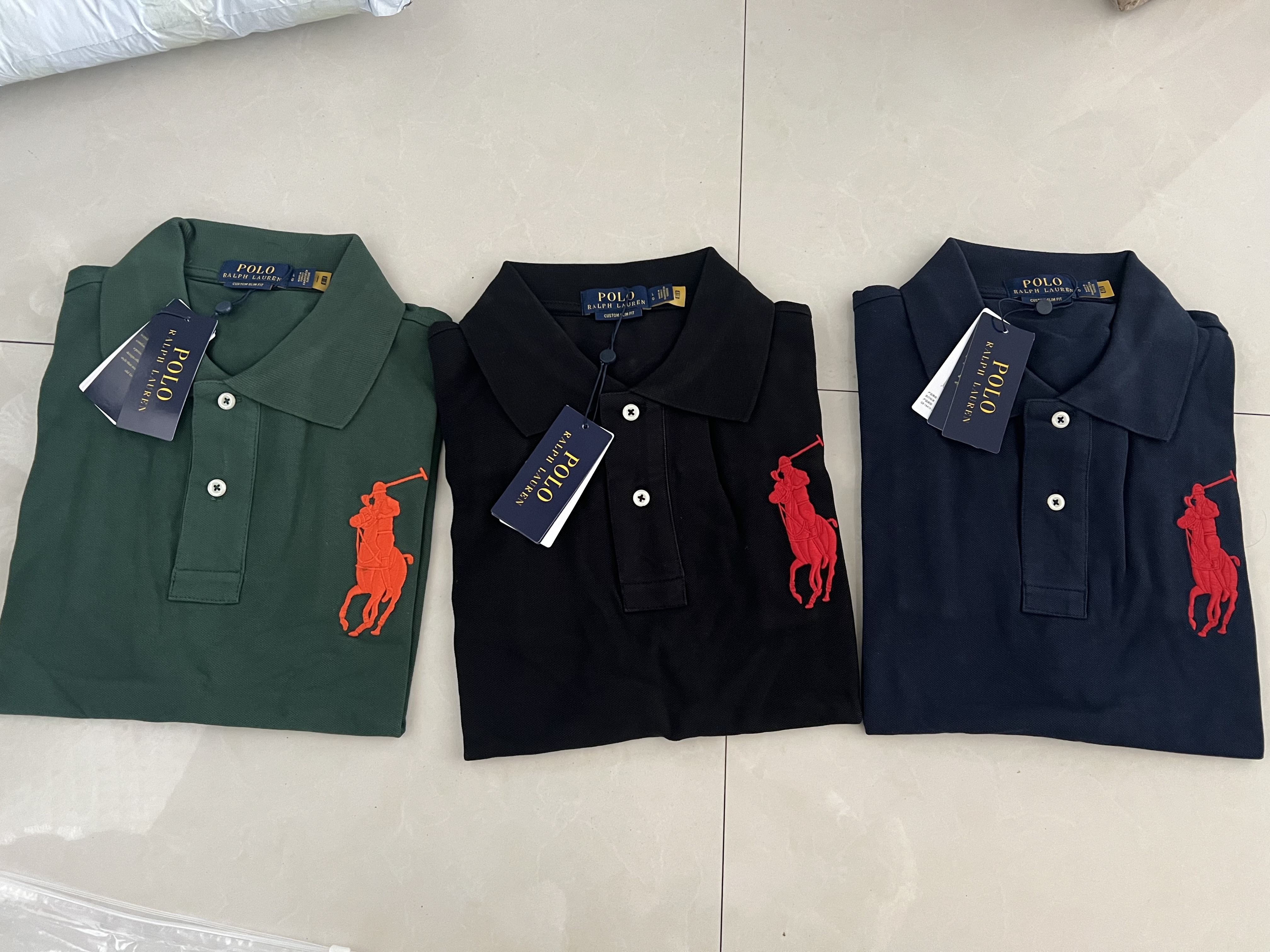 Ralph Lauren Unisex 100% Cotton Polo Shirt #RL-005